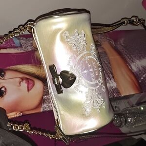 Paris Hilton IRIDESCENT Barrel Purse LIMITED EDITION NWOT. Cross Body ❤️
